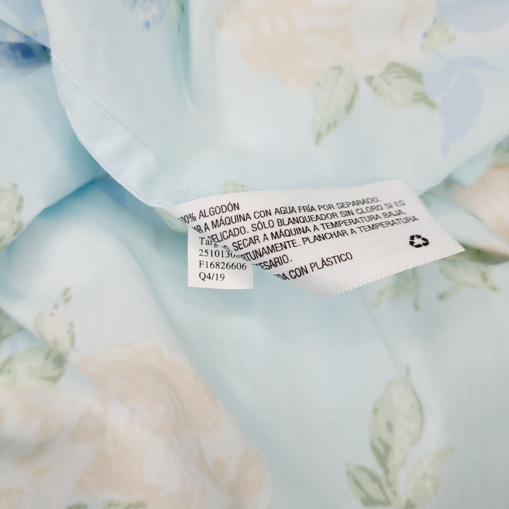 Loveshack Fancy x Target NWT Blue Floral Estelle Dress Maxi Size 2 - Picture 15 of 15